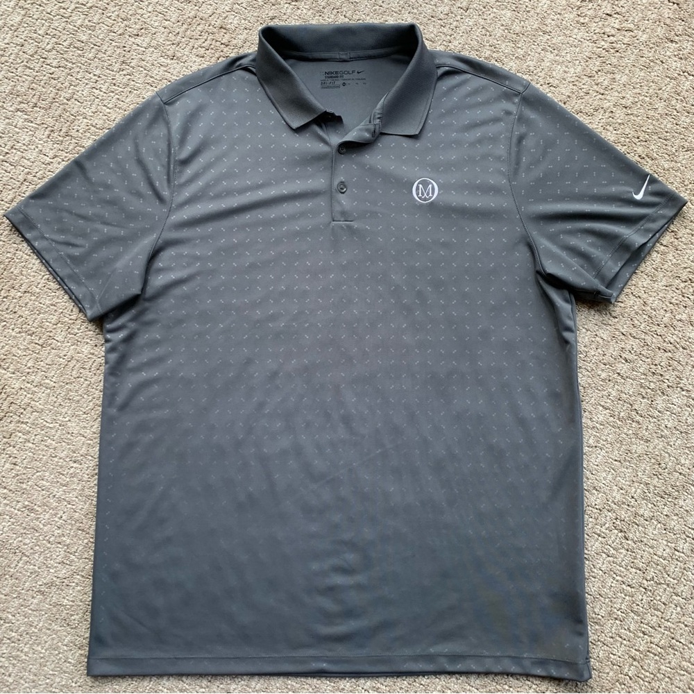 Bandon Dunes Old MacDonald Course Golf Shirt XL Gray